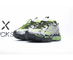 OFF-WHITE Be Right Back Silver Green Fluo