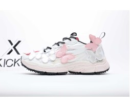 OFF-WHITE Be Right Back Pink White Butterflies