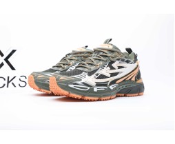 OFF-WHITE Be Right Back Military Green Peach