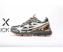 OFF-WHITE Be Right Back Military Green Peach