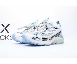 OFF-WHITE Be Right Back White Blue