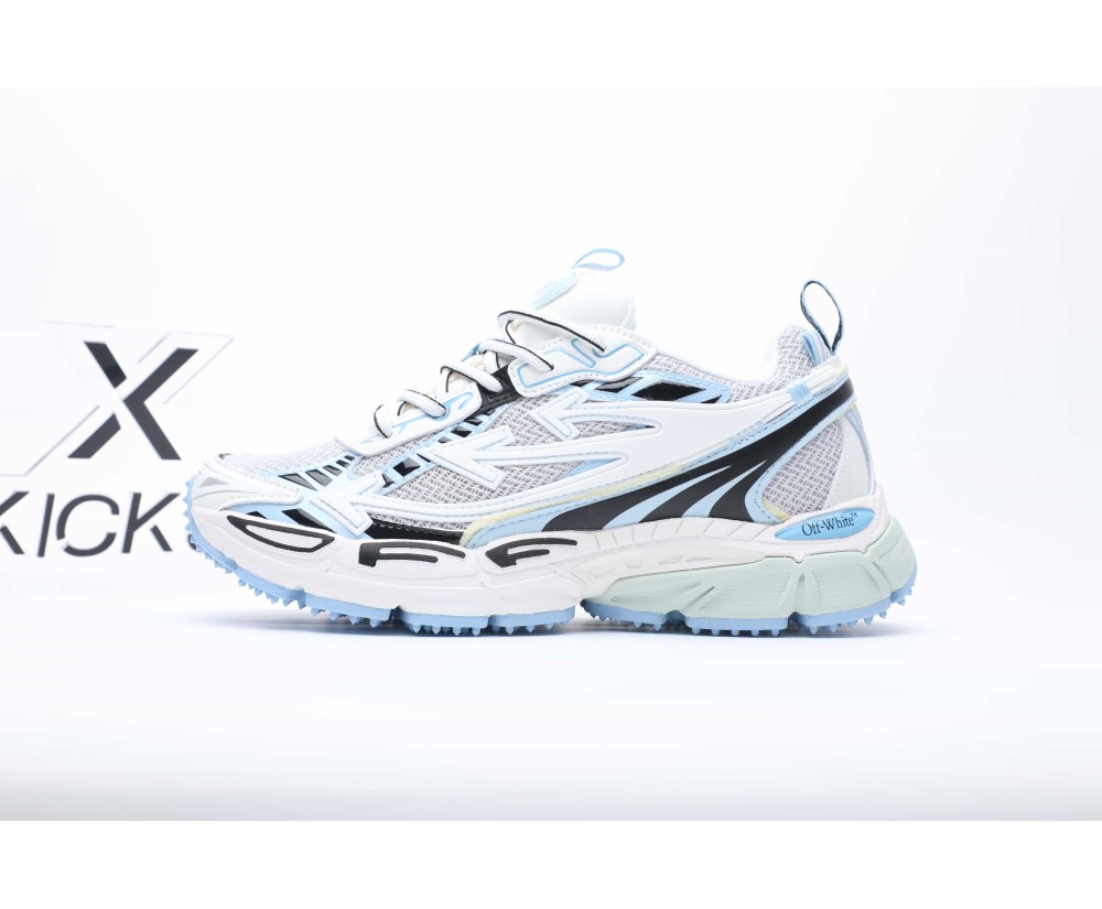 OFF-WHITE Be Right Back White Blue