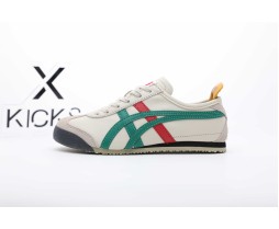 Onitsuka Tiger Mexico 66 Birch Green Red Yellow