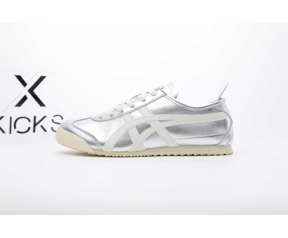 Onitsuka Tiger Mexico 66 Silver Off White
