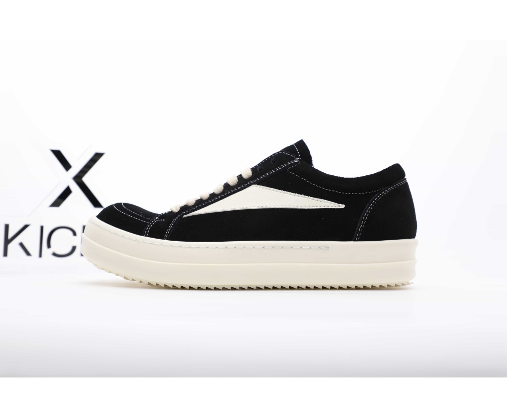 Rick Owens Strobe Vintage LowBlack Suede
