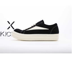 Rick Owens Strobe Vintage LowBlack Suede
