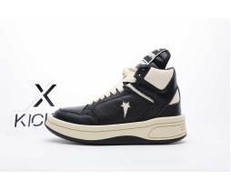 Converse TURBOWPN Mid Rick Owens DRKSHDW Black Cloud Cream