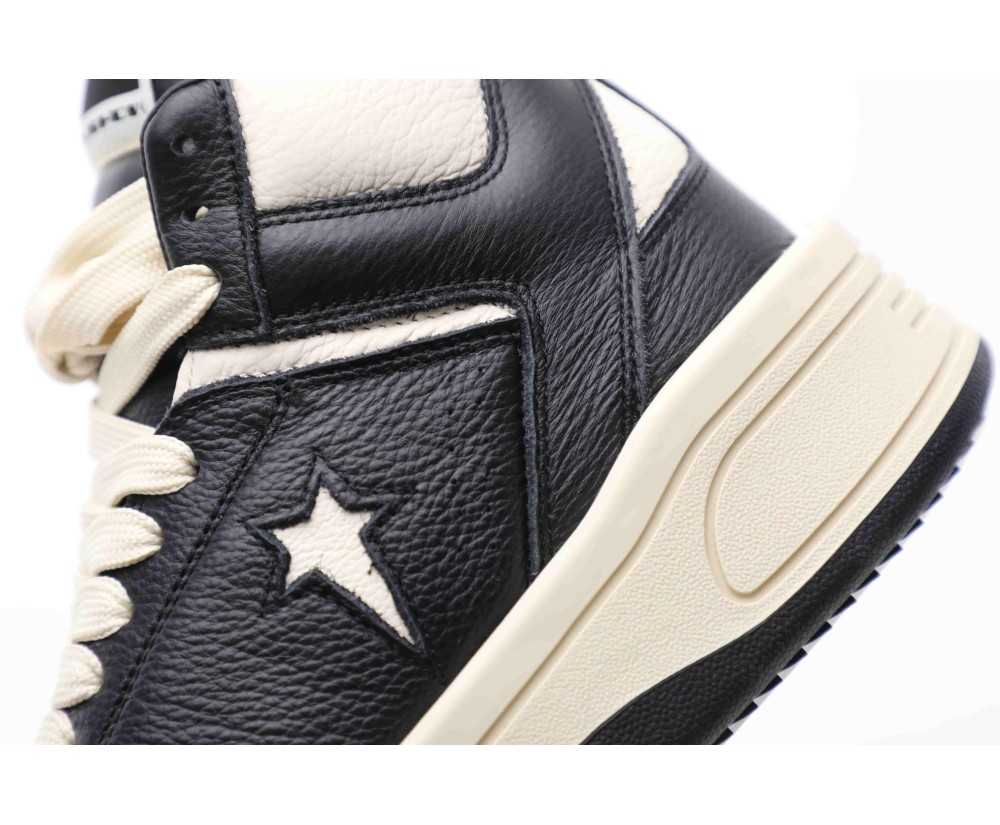 Converse TURBOWPN Mid Rick Owens DRKSHDW Black Cloud Cream