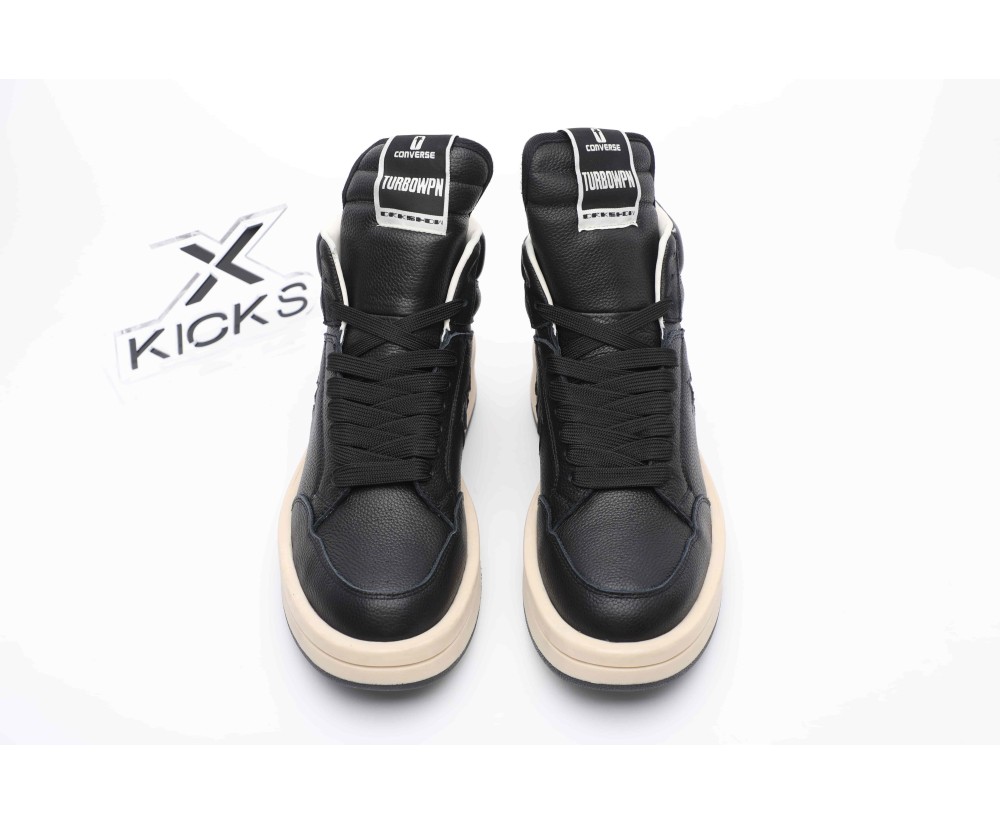 Converse TURBOWPN Mid Rick Owens DRKSHDW Black