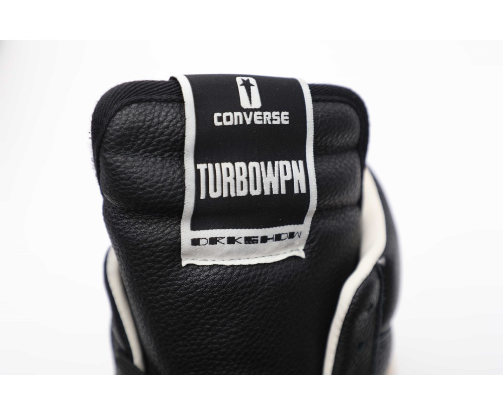 Converse TURBOWPN Mid Rick Owens DRKSHDW Black