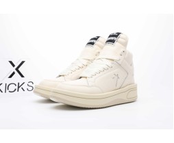 Converse TURBOWPN Mid Rick Owens DRKSHDW Egret
