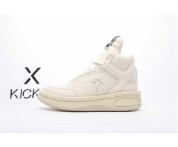 Converse TURBOWPN Mid Rick Owens DRKSHDW Egret