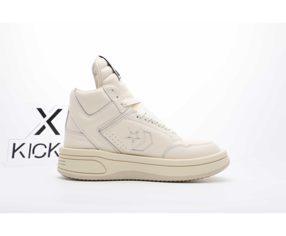 Converse TURBOWPN Mid Rick Owens DRKSHDW Egret