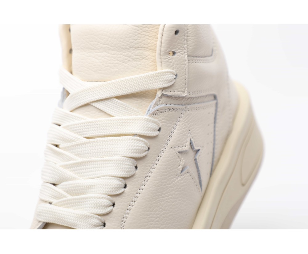 Converse TURBOWPN Mid Rick Owens DRKSHDW Egret