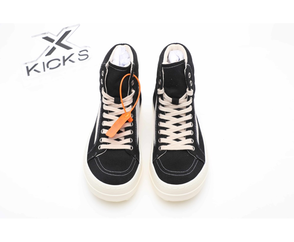 Rick Owens DRKSHDW Lido Vintage High Black Milk SS24