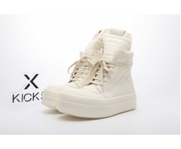 Rick Owens Mega Bumper Geobasket Milk