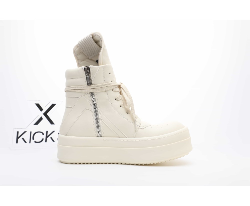 Rick Owens Mega Bumper Geobasket Milk