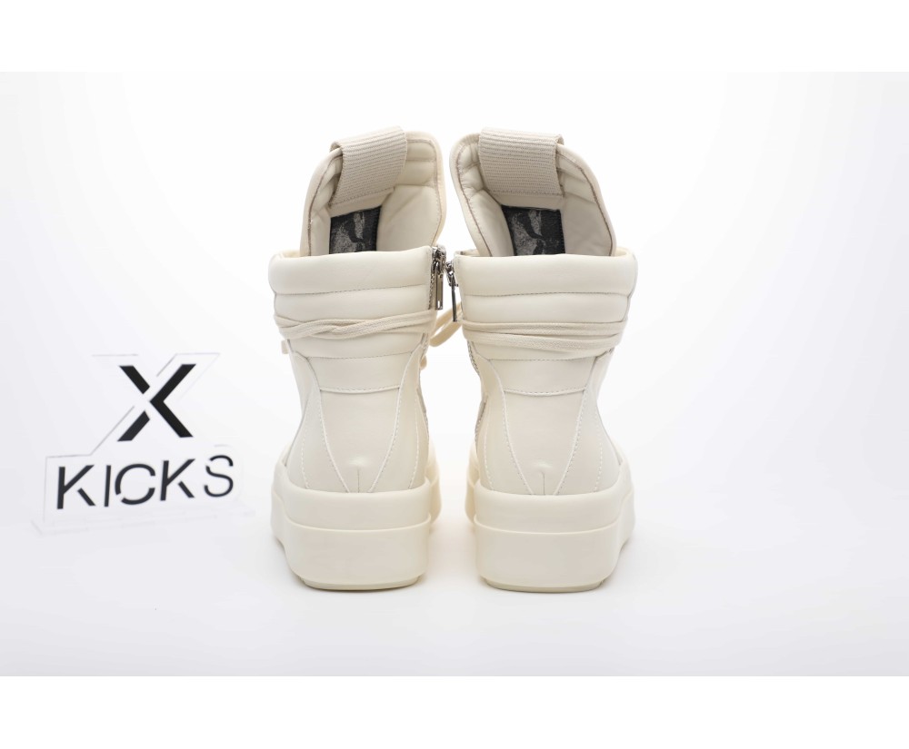 Rick Owens Mega Bumper Geobasket Milk