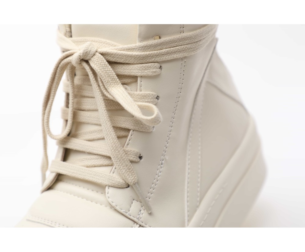 Rick Owens Mega Bumper Geobasket Milk
