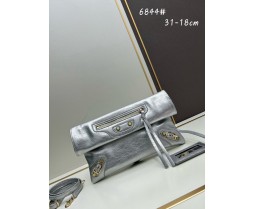 Balenciaga Ladies' Bag 6844 Small Grey