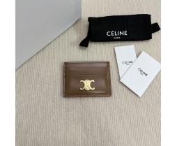 Celine 10L833 Purse Brown